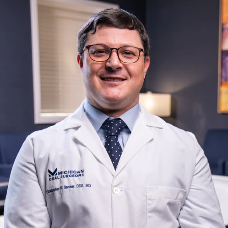 Dr. Sanker is an oral surgeon in Ann Arbor, Adrian, Plymouth, and Dexter, MI