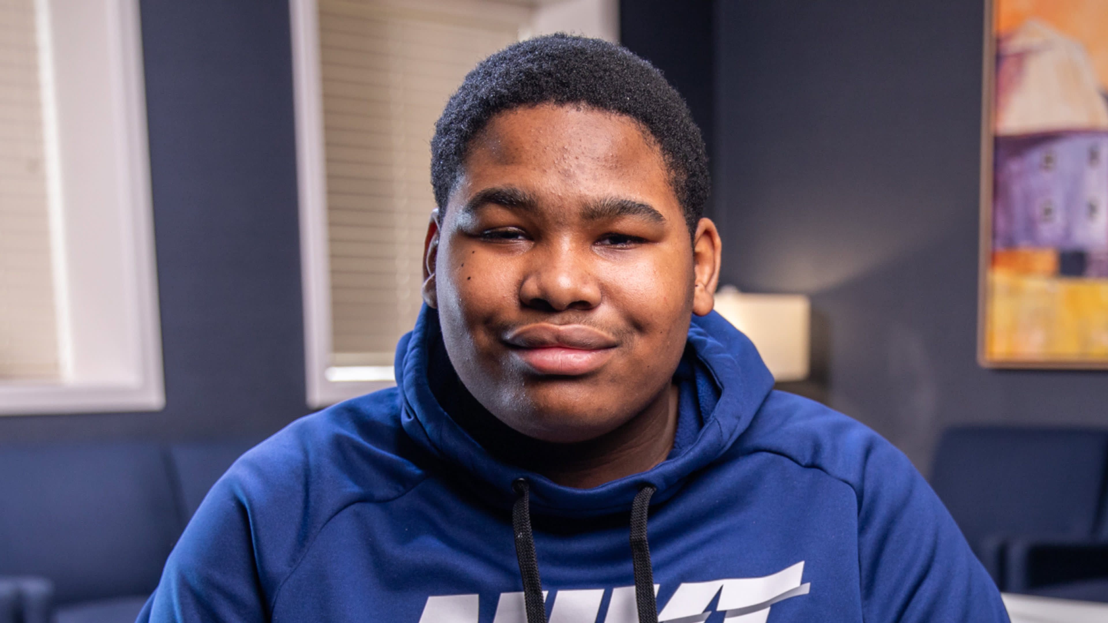 Antonio had his wisdom teeth removed at Michigan Oral Surgeons