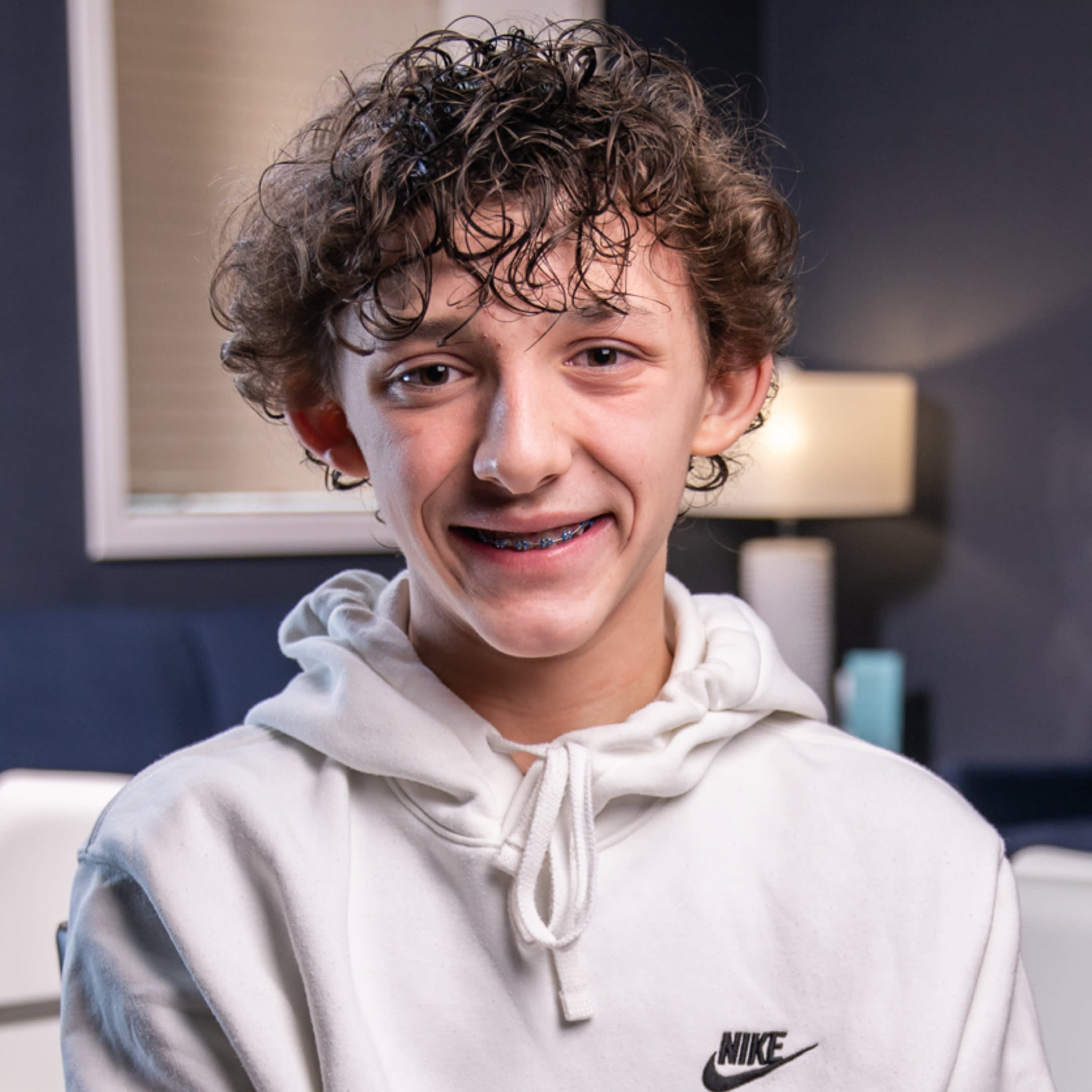 Cole had treatment for an impacted tooth at Michigan Oral Surgeons